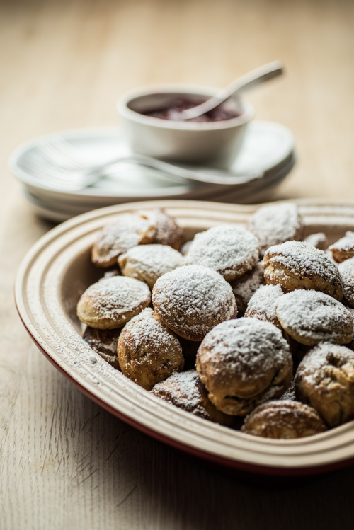 Skønne lune æbleskiver er klar til julehygge