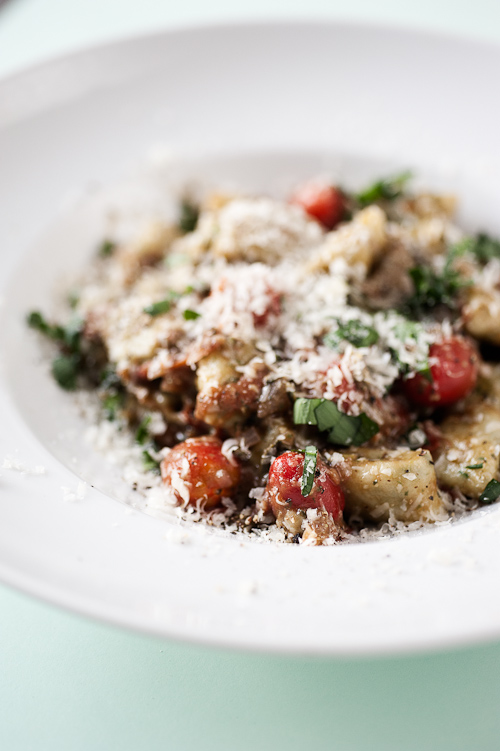 Gnocchi med frisk tomatsauce