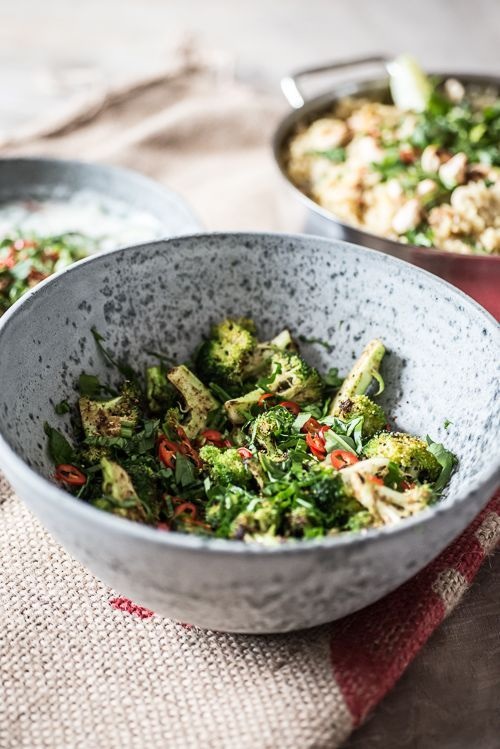 Den færdige broccoli 