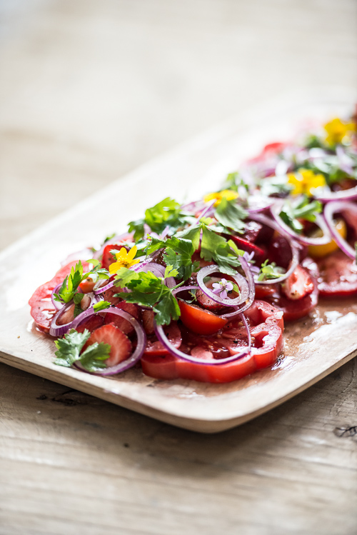 En smuk og enkel salat