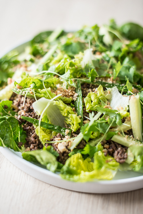 Knasende sprød salat med masser af smag