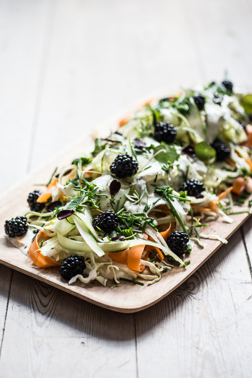 Smuk salat med de ingredienser, du har ved hånden