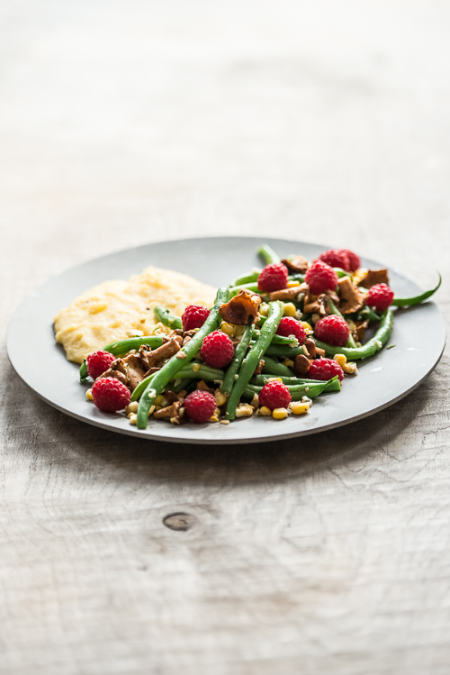 En meget smuk og ganske enkel salat